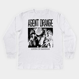 Agent orange - Fanmade Kids Long Sleeve T-Shirt